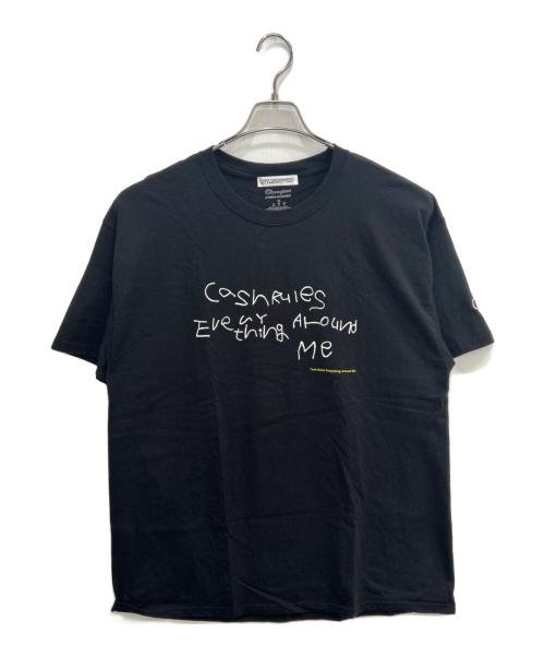 Champion（チャンピオン）Champion (チャンピオン) THRIFTWEARMARKET & FLEAMARKET TOUrr Tシャツ ブラック サイズ:XLの古着・服飾アイテム