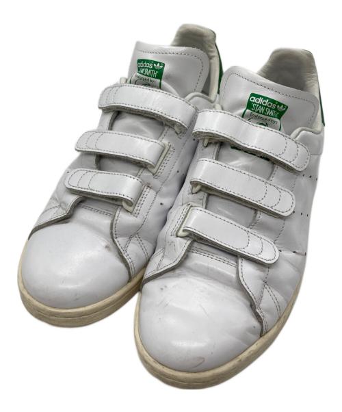 adidas（アディダス）adidas (アディダス) ベルクロスニーカー ホワイト サイズ:28cmの古着・服飾アイテム