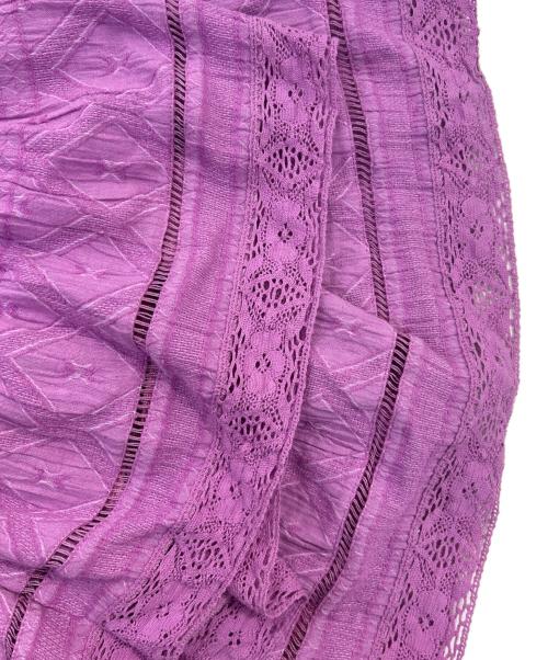 sara mallika（サラマリカ）sara mallika (サラマリカ) 刺繍ブラウス ピンク サイズ:Freeの古着・服飾アイテム