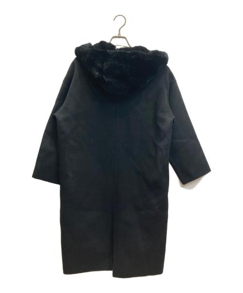 Ron Herman（ロンハーマン）Ron Herman (ロンハーマン) レッキスファー ロングコート/Rex fur long coat ブラック サイズ:XSの古着・服飾アイテム