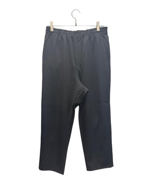 LAMOND（ラモンド）LAMOND (ラモンド) DRY TOUCH SEMI WIDE TROUSERS ブラック サイズ:SIZE 2の古着・服飾アイテム