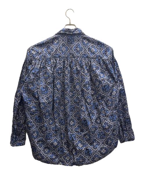 AiE（エーアイイー）AiE (エーアイイー) ペイズリー柄シャツ ネイビー サイズ:SIZE Lの古着・服飾アイテム