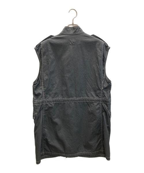 Spick and Span（スピックアンドスパン）Spick and Span (スピックアンドスパン) カラーステッチミリタリーロングジレ（Color stitch military long gile） グレー サイズ:FREEの古着・服飾アイテム