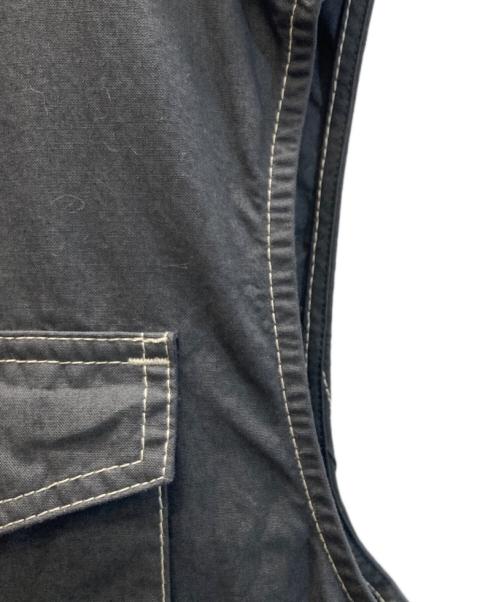 Spick and Span（スピックアンドスパン）Spick and Span (スピックアンドスパン) カラーステッチミリタリーロングジレ（Color stitch military long gile） グレー サイズ:FREEの古着・服飾アイテム