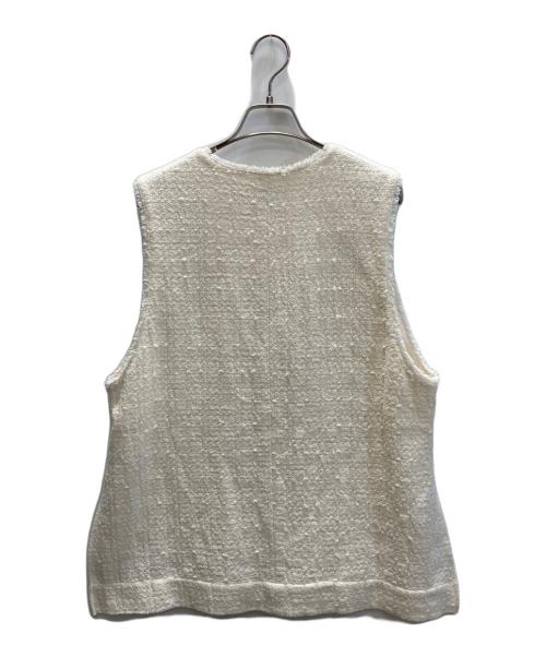 Spick and Span（スピック＆スパン）Spick and Span (スピックアンドスパン) Italian fabric ツイードベスト ベージュ サイズ:SIZE Free 未使用品の古着・服飾アイテム