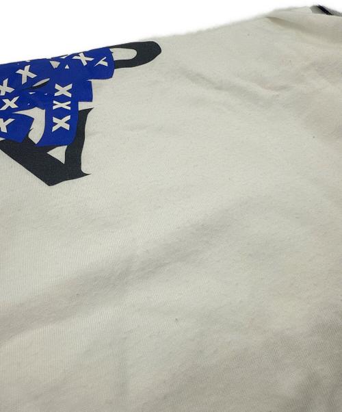 GOD SELECTION XXX（ゴッドセレクショントリプルエックス）GOD SELECTION XXX (ゴッドセレクショントリプルエックス) anti social social CLUB (アンチソーシャルソーシャルクラブ) プリントTシャツ ホワイト サイズ:SIZE Lの古着・服飾アイテム