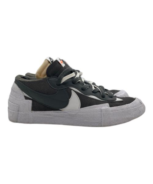 NIKE（ナイキ）NIKE (ナイキ) sacai (サカイ) BLAZER LOW グレー サイズ:SIZE 28cmの古着・服飾アイテム
