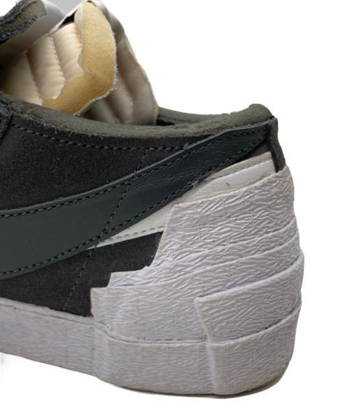 NIKE（ナイキ）NIKE (ナイキ) sacai (サカイ) BLAZER LOW グレー サイズ:SIZE 28cmの古着・服飾アイテム