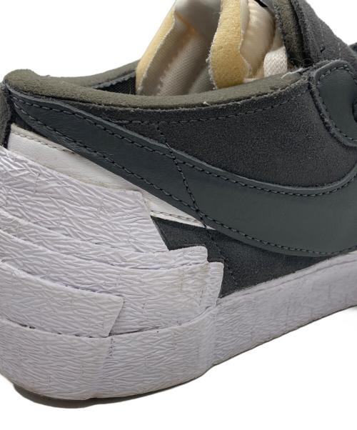 NIKE（ナイキ）NIKE (ナイキ) sacai (サカイ) BLAZER LOW グレー サイズ:SIZE 28cmの古着・服飾アイテム