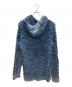 DIESEL (ディーゼル) K-DAVE Textured-knit hoodie/ケーデイブ テクスチャード ニット フーディ ネイビー サイズ:L：18000円