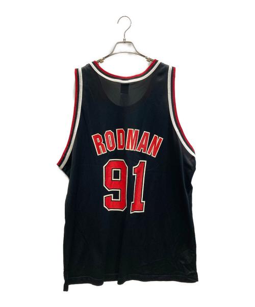 Champion（チャンピオン）Champion (チャンピオン) NBA (エヌビーエー) 90aゲームシャツ ブラック サイズ:Freeの古着・服飾アイテム
