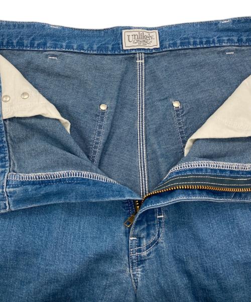 Unlikely（アンライクリー）Unlikely (アンライクリー) Foreman Painter Pants Denim ブルー サイズ:Lの古着・服飾アイテム
