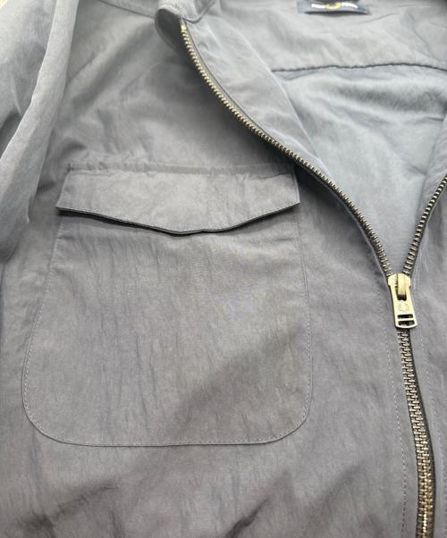 FRED PERRY（フレッドペリー）FRED PERRY (フレッドペリー) Zip Overshirt ネイビー サイズ:SIZE Lの古着・服飾アイテム