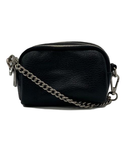 AULENTTI（オウレンティ）AULENTTI (オウレンティ) chain Micro bag ブラックの古着・服飾アイテム