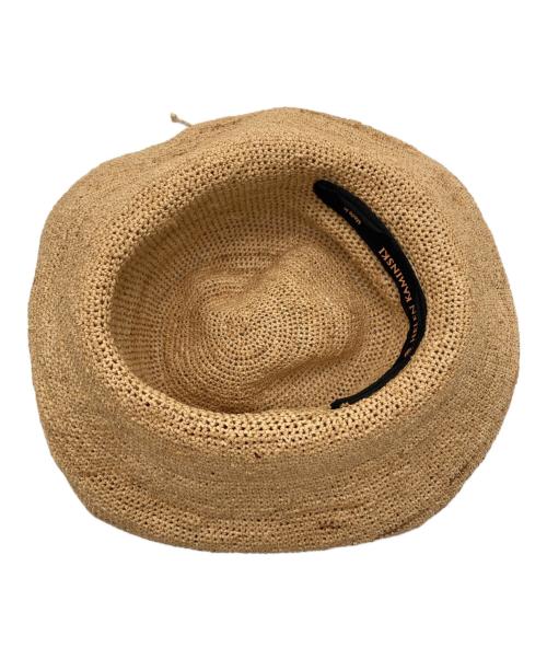 HELEN KAMINSKI（ヘレンカミンスキー）HELEN KAMINSKI (ヘレンカミンスキー) ラフィアハット ベージュの古着・服飾アイテム