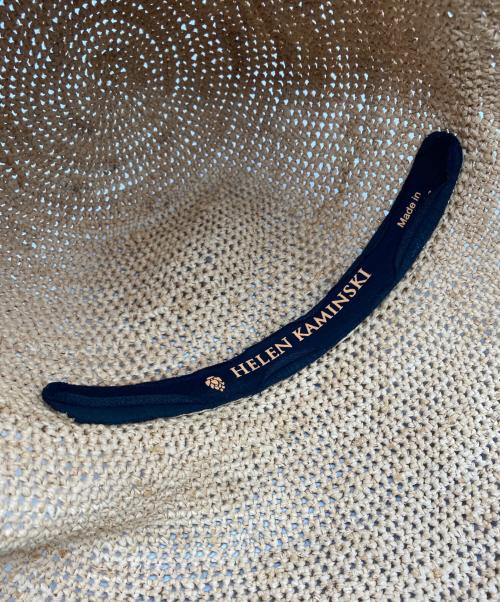 HELEN KAMINSKI（ヘレンカミンスキー）HELEN KAMINSKI (ヘレンカミンスキー) ラフィアハット ベージュの古着・服飾アイテム