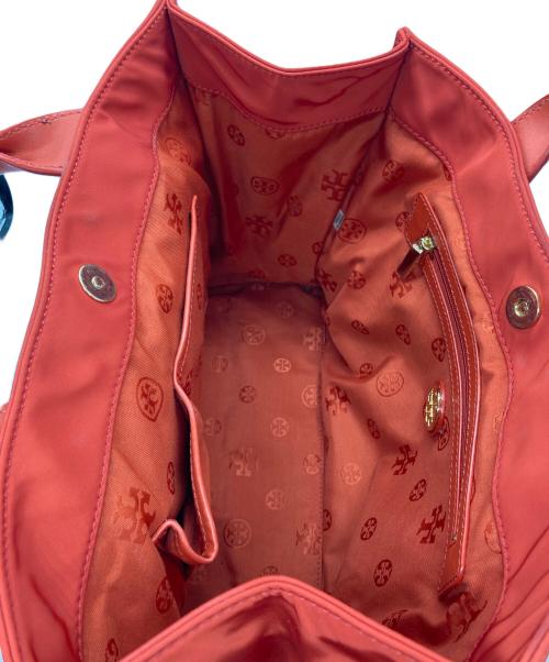 TORY BURCH（トリーバーチ）TORY BURCH (トリーバーチ) ナイロントートバッグ レッドの古着・服飾アイテム