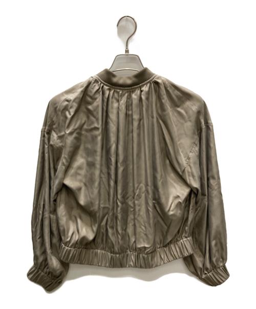 BRAHMIN（ブラーミン）BRAHMIN (ブラーミン) ギャザーブルゾン ブラウン サイズ:M 未使用品の古着・服飾アイテム