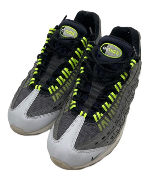 NIKE（ナイキ）NIKE (ナイキ) KIM JONES (キムジョーンズ) AIR MAX 95 グレー×ホワイト サイズ:SIZE 27.5cmの古着・服飾アイテム