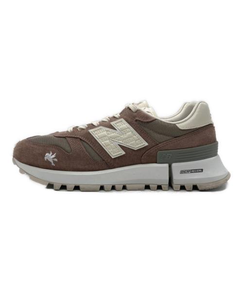 NEW BALANCE（ニューバランス）NEW BALANCE (ニューバランス) KITH RONNIE FIEG (キスロニーフィグ) コラボローカットスニーカー ブラウン サイズ:SIZE 27.5cmの古着・服飾アイテム