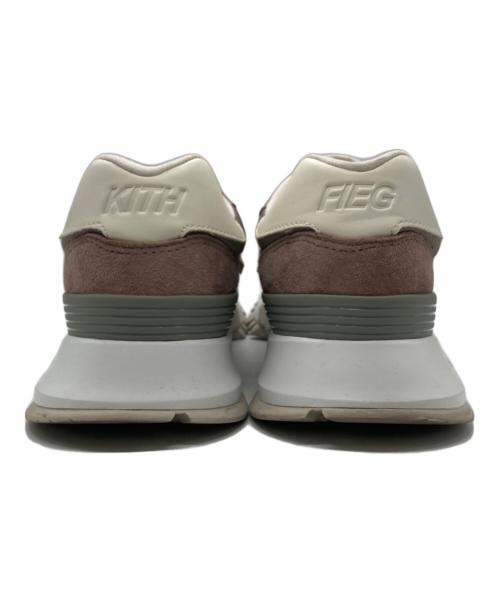 NEW BALANCE（ニューバランス）NEW BALANCE (ニューバランス) KITH RONNIE FIEG (キスロニーフィグ) コラボローカットスニーカー ブラウン サイズ:SIZE 27.5cmの古着・服飾アイテム