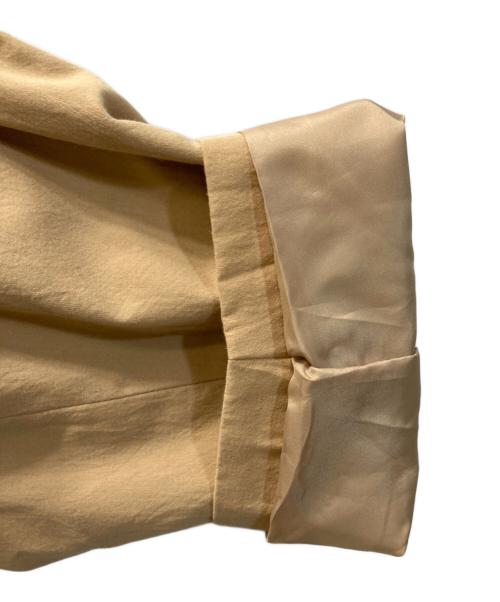 CLANE（クラネ）CLANE (クラネ) BACK FRILL TRENCH COAT ベージュ サイズ:2の古着・服飾アイテム