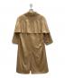 CLANE (クラネ) BACK FRILL TRENCH COAT ベージュ サイズ:2：3500円