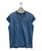 DIOR HOMMEディオール オム）の古着「Bee刺繍VネックTシャツ」｜ブルー