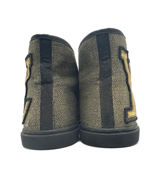 LOUIS VUITTON（ルイ ヴィトン）LOUIS VUITTON (ルイ ヴィトン) LVロゴ ハイカット ラメ スニーカー ゴールド サイズ:SIZE 35 1/2の古着・服飾アイテム