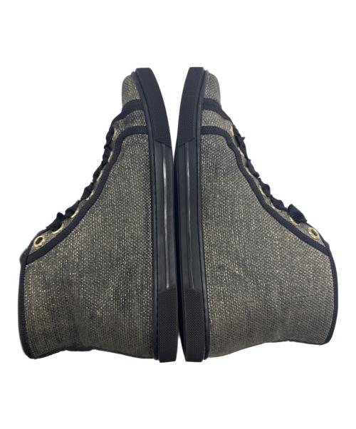LOUIS VUITTON（ルイ ヴィトン）LOUIS VUITTON (ルイ ヴィトン) LVロゴ ハイカット ラメ スニーカー ゴールド サイズ:SIZE 35 1/2の古着・服飾アイテム