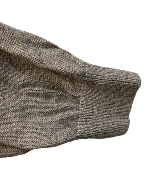 Denham（デンハム）Denham (デンハム) WASH KNIT CREW / 薄手ニット グレー サイズ:Ｌの古着・服飾アイテム