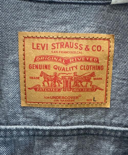 LEVI'S（リーバイス）LEVI'S (リーバイス) UNDERCOVER (アンダーカバー) TYPE I TRUCKER グレー サイズ:SIZE Lの古着・服飾アイテム