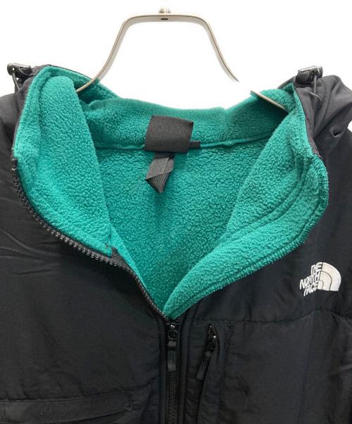 THE NORTH FACE（ザ ノース フェイス）THE NORTH FACE (ザ ノース フェイス) デナリフーディ Denali Hoodie ブラック×グリーン サイズ:Mの古着・服飾アイテム
