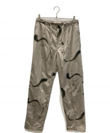 WRYHT（ライト）の古着「ストリングウエストトラウザー」｜ベージュ