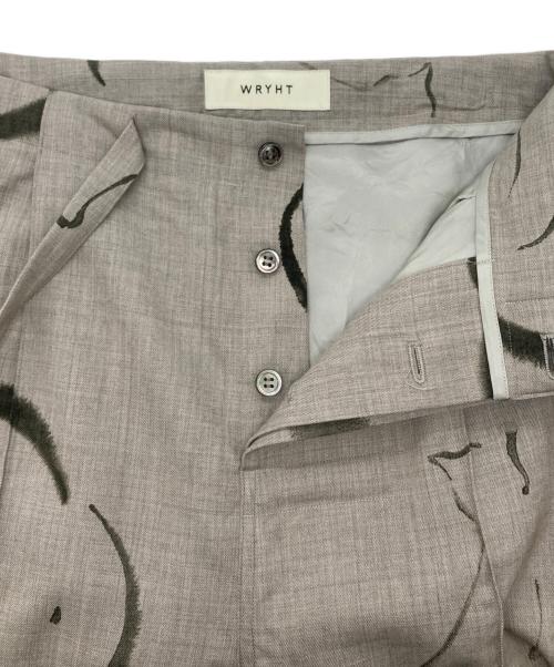 WRYHT（ライト）WRYHT (ライト) ストリングウエストトラウザー ベージュ サイズ:SIZE 1の古着・服飾アイテム
