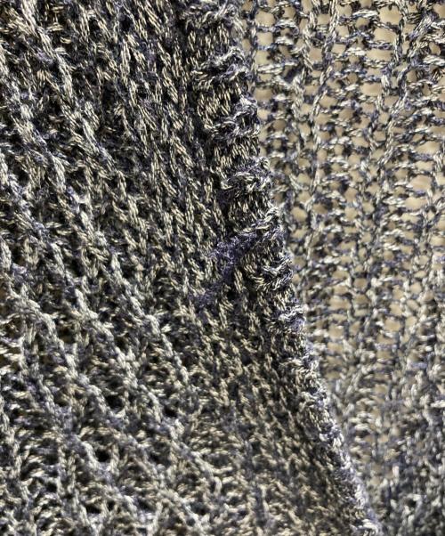 soduk（スドーク）soduk (スドーク) ジップニットカーディガン ネイビー サイズ:サイズ詳細参照の古着・服飾アイテム