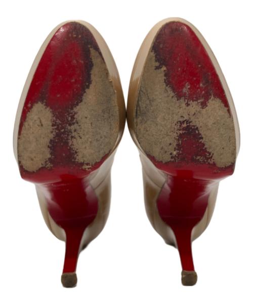 Christian Louboutin（クリスチャン・ルブタン）Christian Louboutin (クリスチャン・ルブタン) ハイヒールパンプス ベージュ サイズ:SIZE 37の古着・服飾アイテム