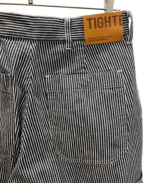 TIGHTBOOTH PRODUCTION（タイトブースプロダクション）TIGHTBOOTH PRODUCTION (タイトブースプロダクション) HICKORY PAINTER BALLOON PANTS ネイビー×ホワイト サイズ:SIZE Mの古着・服飾アイテム