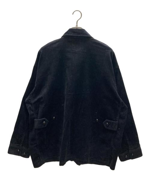 BEAMS（ビームス）BEAMS (ビームス) コーデュロイ カー コーチジャケット ブラック サイズ:Lの古着・服飾アイテム