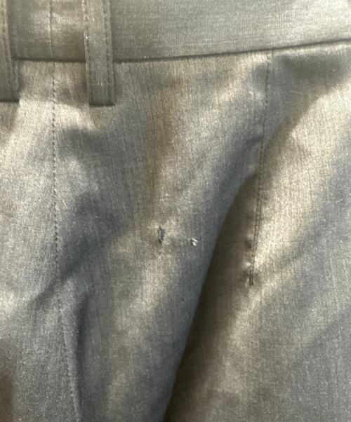 LOEFF（ロエフ）LOEFF (ロエフ) ウールトロドレープボンタントラウザーパンツ グレー サイズ:SIZE 00の古着・服飾アイテム