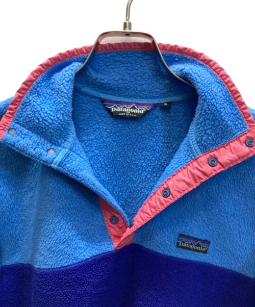 Patagonia（パタゴニア）Patagonia (パタゴニア) 80s シンチラスナップT ブルー サイズ:Sの古着・服飾アイテム
