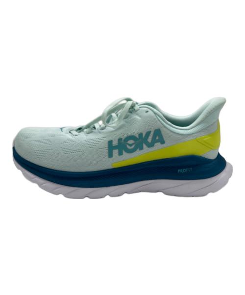 HOKAONEONE（ホカオネオネ）HOKAONEONE (ホカオネオネ) Mach 4 ブルー サイズ:SIZE 27の古着・服飾アイテム