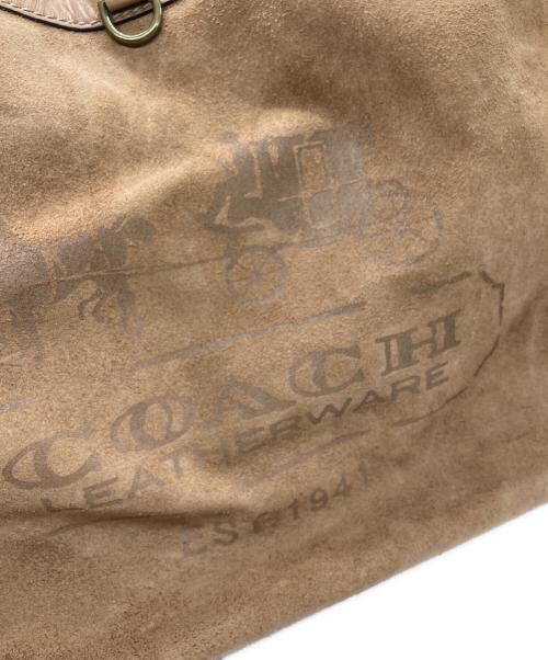 COACH（コーチ）COACH (コーチ) レザートートバッグ ブラウンの古着・服飾アイテム