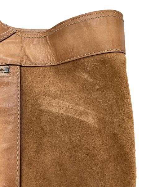 COACH（コーチ）COACH (コーチ) レザートートバッグ ブラウンの古着・服飾アイテム