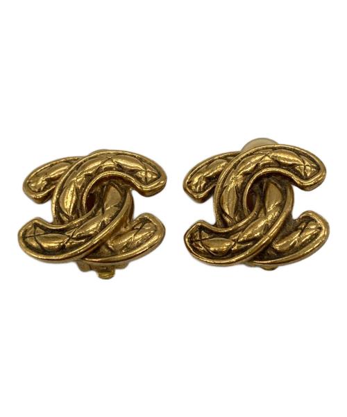 CHANEL（シャネル）CHANEL (シャネル) ヴィンテージ ココマーク マトラッセ イヤリングの古着・服飾アイテム