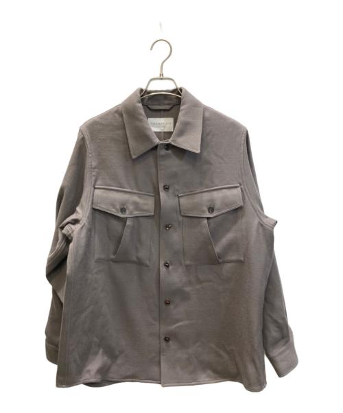 TOMORROW LAND（トゥモローランド）TOMORROW LAND (トゥモローランド) ウール シャツブルゾン グレー サイズ:Mの古着・服飾アイテム