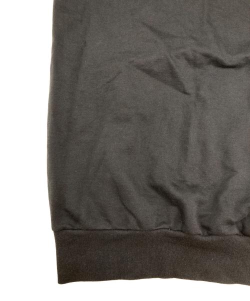 AURALEE（オーラリー）AURALEE (オーラリー) ELASTIC HIGH GAUGE SWEAT HALF ZIP P/O ブラック サイズ:SIZE 5の古着・服飾アイテム