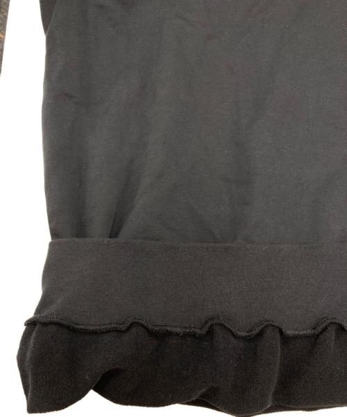 AURALEE（オーラリー）AURALEE (オーラリー) ELASTIC HIGH GAUGE SWEAT HALF ZIP P/O ブラック サイズ:SIZE 5の古着・服飾アイテム