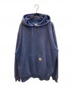 CarHarttカーハート）の古着「プルオーバーパーカー」｜ネイビー