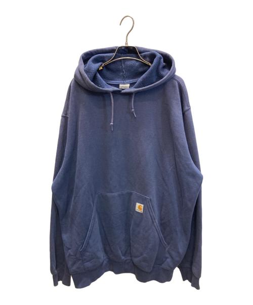 CarHartt（カーハート）CarHartt (カーハート) プルオーバーパーカー ネイビー サイズ:XLの古着・服飾アイテム